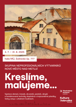 Výstava Kreslíme, malujeme...