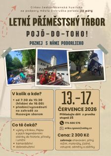 Letní příměstský tábor