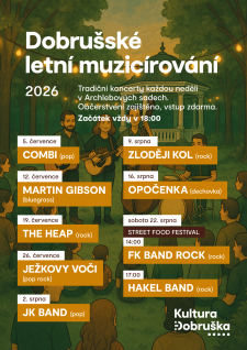 Dobrušské letní muzicírování