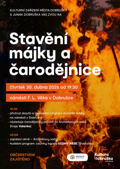 Stavění májky a čarodějnice