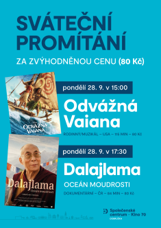Sváteční promítání v&nbsp;Kině 70