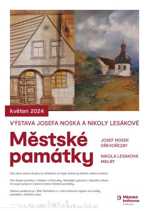 VÝSTAVA JOSEFA NOSKA A NIKOLY LESÁKOVÉ 1