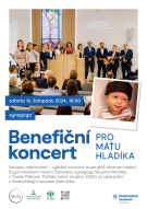 BENEFIČNÍ KONCERT PRO MÁŤU HLADÍKA 1
