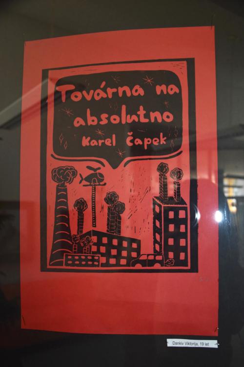 Výstava výtvarného oboru ZUŠ Dobruška nazvaná "Co vidíme"
